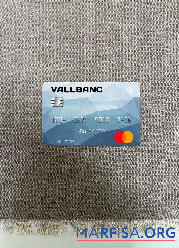 Downloadable Andorra Vall Banc mastercard photolook front example